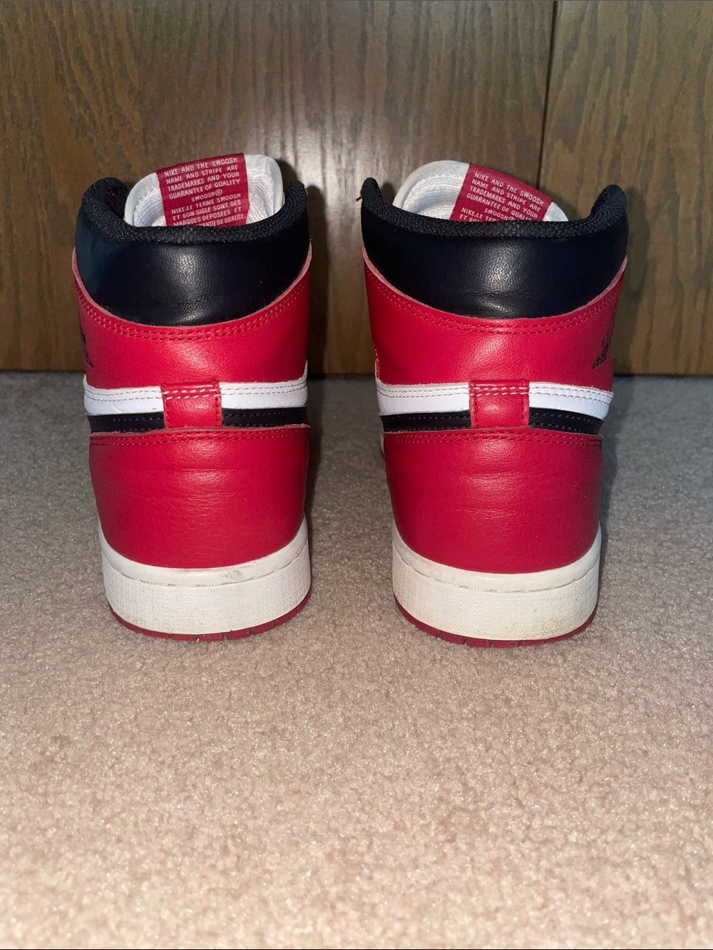 Nike 2015 Miles Morales “Spiderman” White/Red/Black Men's High Sneakers- No box - Picture 4 of 7